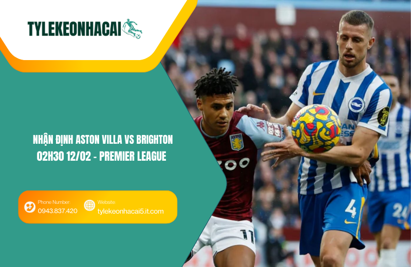 Đội hình dự kiến trước trận Aston Villa vs Brighton Đội hình dự kiến trước trận Aston Villa vs Brighton
