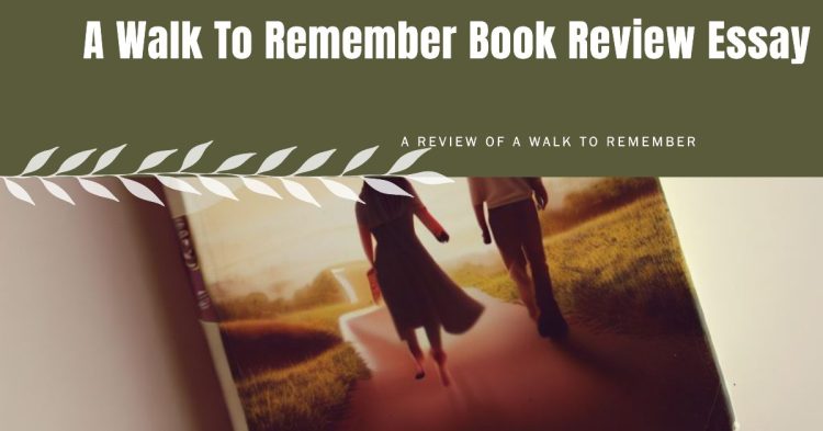 Book Review Essay on A Walk To Remember