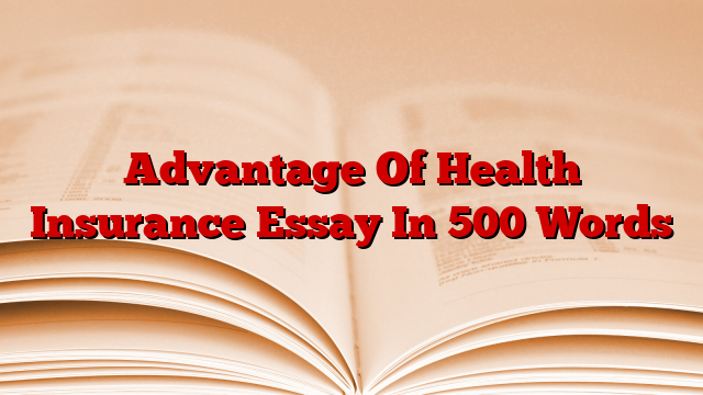 health insurance essay topics