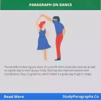 Short & Long Paragraph On Dance For Children