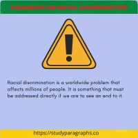 Racial Discrimination Essay And Paragraphs In English For Students