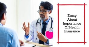 Essay About Importance Of Health Insurance in india