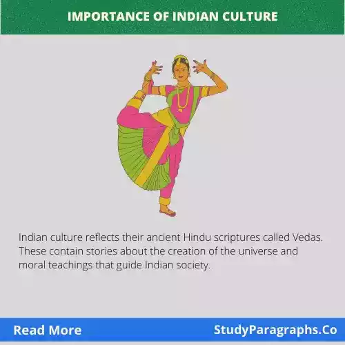 Paragraph Writing about Indian culture