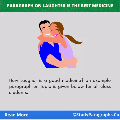 Paragraph about laughter is the best medicine