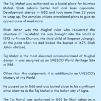 Paragraph On Taj Mahal In English For Students and Children