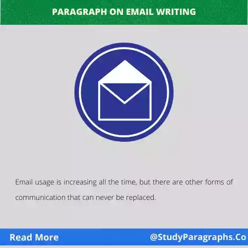 About Email paragraph writing