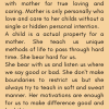 Paragraph on mother