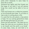 Save trees save earth paragraph