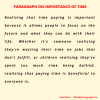 Paragraph On Time | Importance & Value