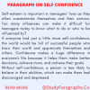 Paragraph On Self Confidence In 150 Words For Students