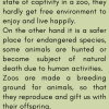 A visit of zoo paragraph