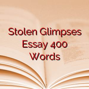 Stolen Glimpses Essay 400 Words