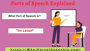 What-Part-of-Speech-is-atleat