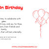 Short Poem On Birthday Wishes With Explanation Of Verses