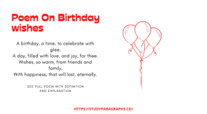 short poem about birthday wishes