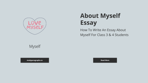 about myself essay writing guide for class 3 and 4